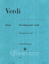 Streichquartett e-moll/ String quartet in e minor